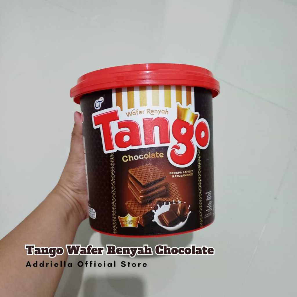 

ADDRIELLA Tango Wafer Kemasan Kaleng 240gr | Tango/Snack/Snack Murah