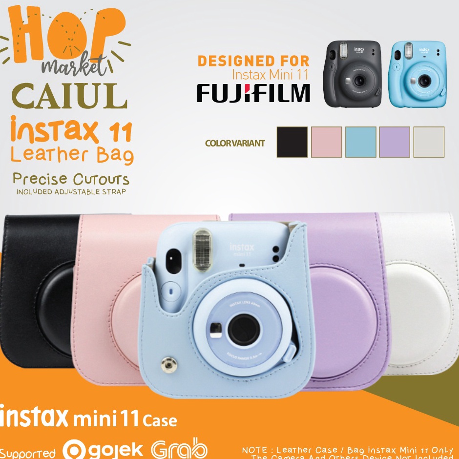 Kreatif Leather Bag Fuji Instax Mini 11 Tas Kamera Case Fuji 11