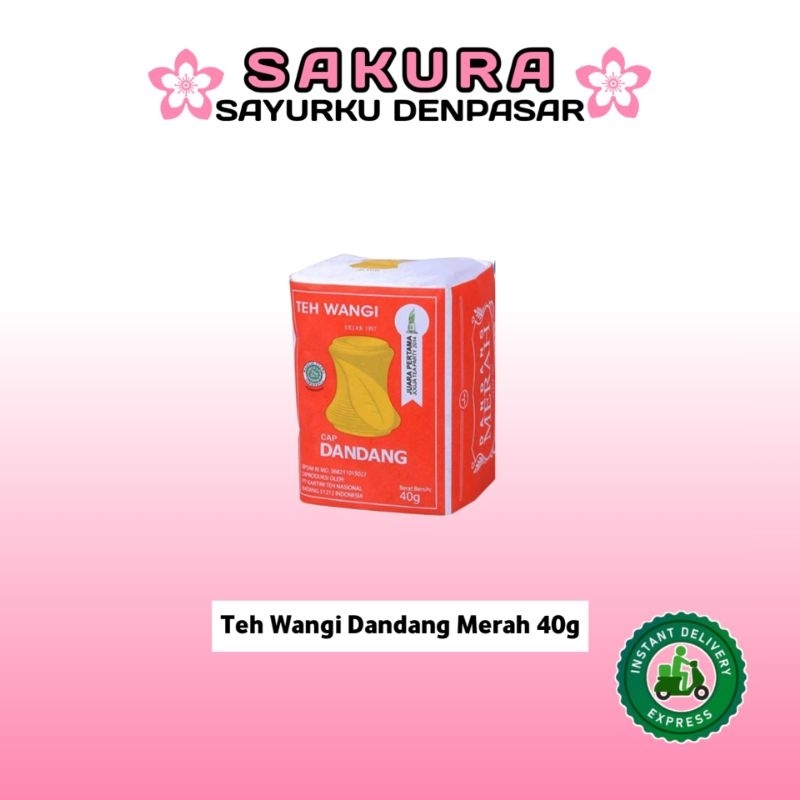 

Teh Wangi Cap Dandang Merah 40g - SAKURA