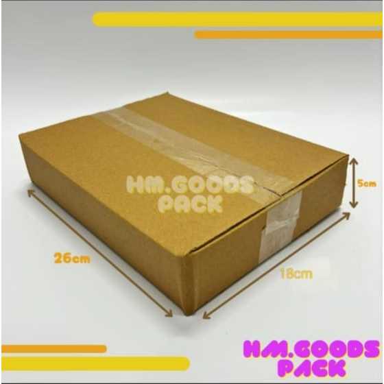 

Kardus / Dus Polos Ukuran 23 x 18 x 5 cm
