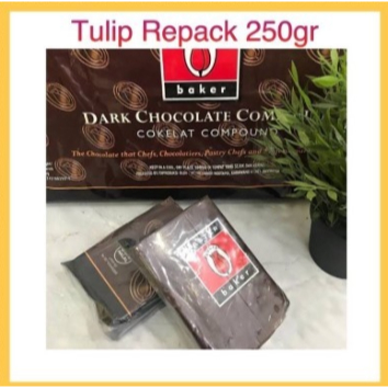 

TULIP DARK MASTERBAKER 250gr TIMB coklat batang compound