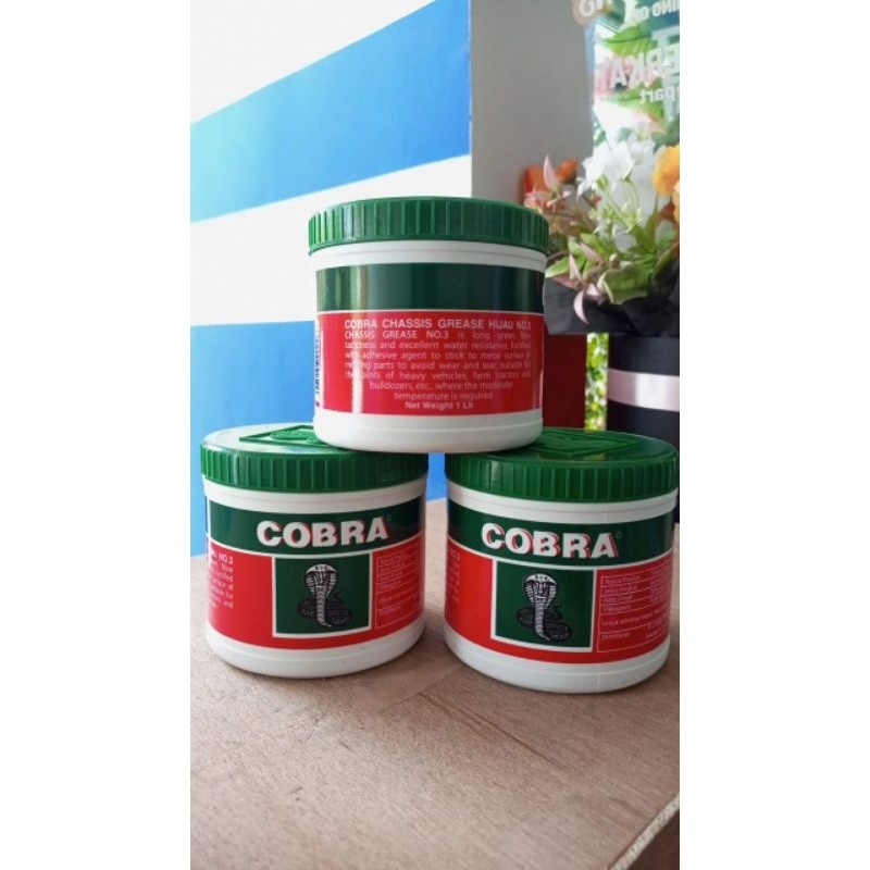 STEMPET COBRA / GEMUK COBRA HIJAU /PEMULAS MURAH COBRA HIJAU 1LB ( 450G)