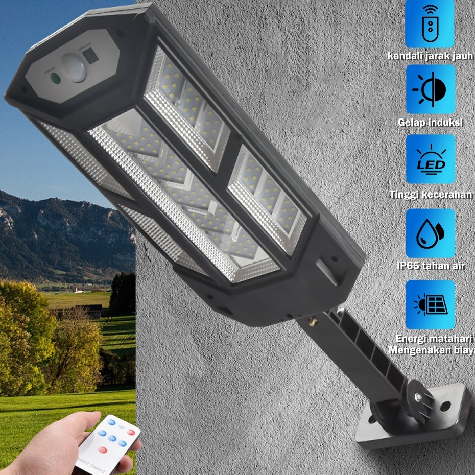 Serba Murah lampu tenaga surya outdoor 1 watt lampu taman lampu outdoor lampu dinding tenaga surya t