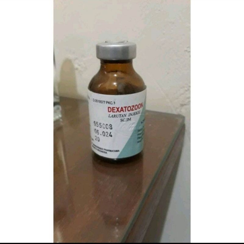 Dexatozoon 20ml ml Obat Analgesik Antiradang Antialergi Hewan Dexamethason