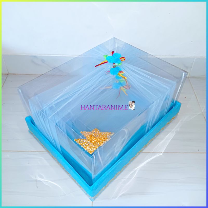 Tokaiaja Box Kotak Seserahan Pernikahan Hantaran Seserahan 1 Set Isi 4 Box Kotak Mahar Cincin