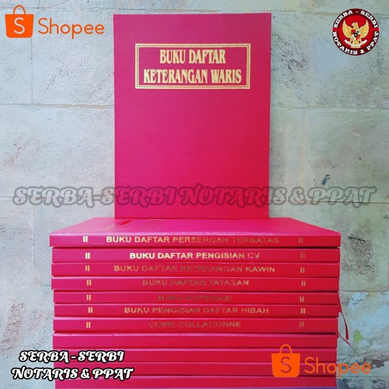 

Buku daftar keterangan waris buku pendukung notaris