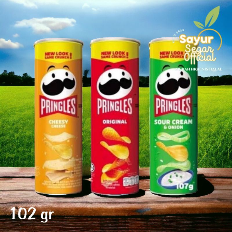 

Aneka Varian Rasa Pringles Original 102gr