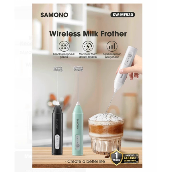 SAMONO Milk Frother SW-MFB30