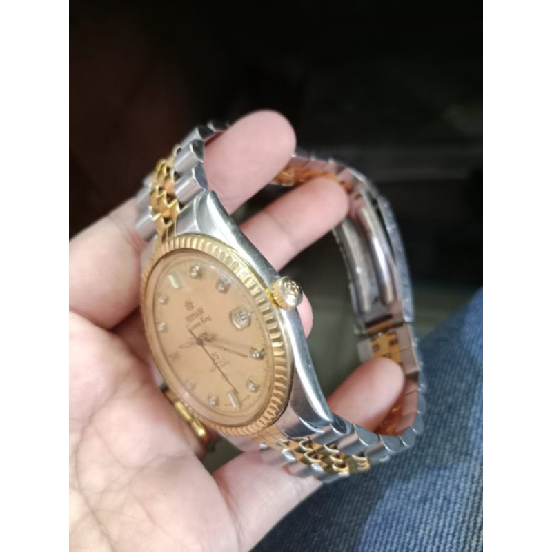 Jam tangan TITONI cosmo king automatic original bekas 25 jewels