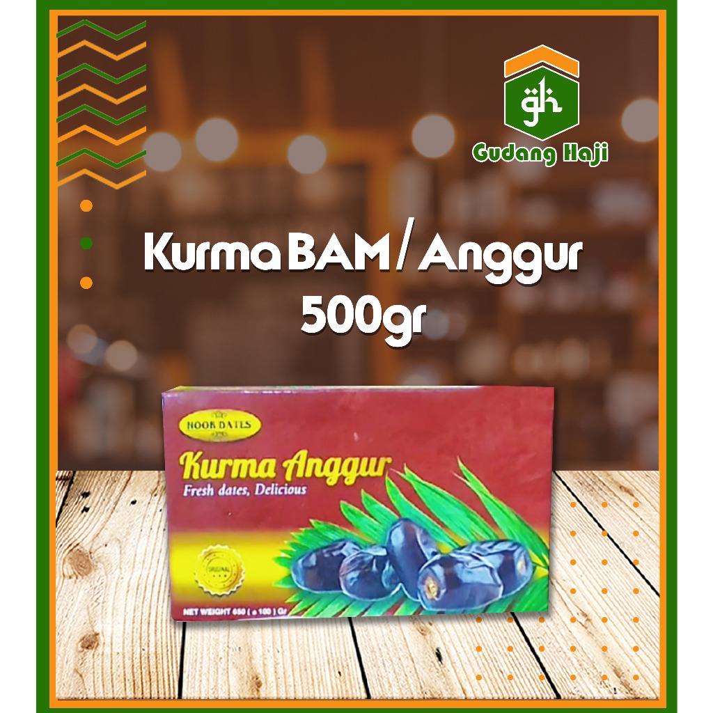 

Kurma BAM/Kurma Anggur 500gr/Kurma Iran