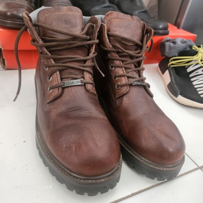 Skechers Sepatu boots waterproof original