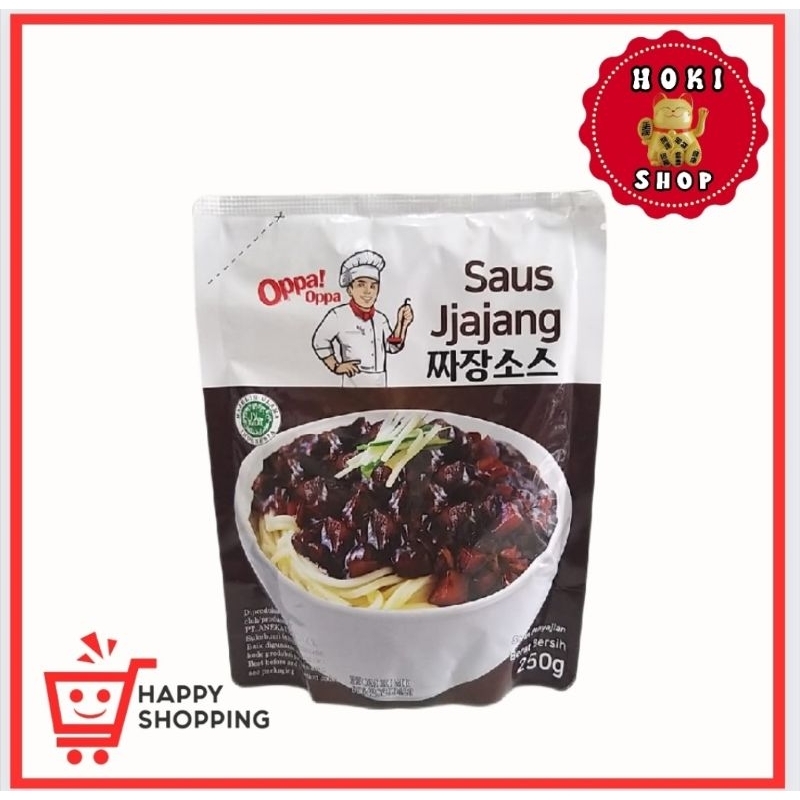 

✔MURAH Oppa Saus Jjajang Korea HALAL 250gr / Pasta Kedelai Hitam / Jjajangmyeon Korea