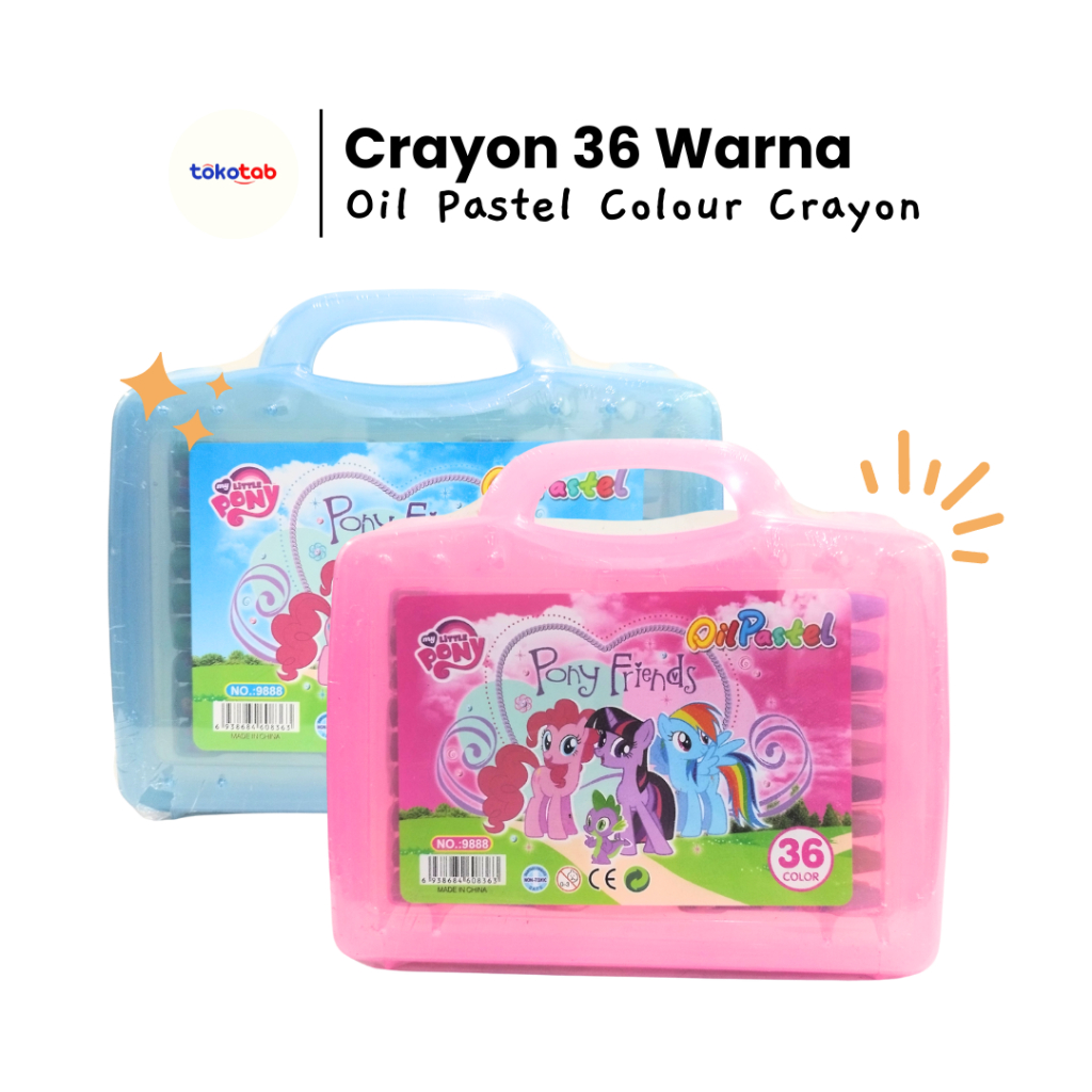 

Tokotab - Crayon 36 Warna Krayon Warna Set Krayon Mewarnai Oil Pastel