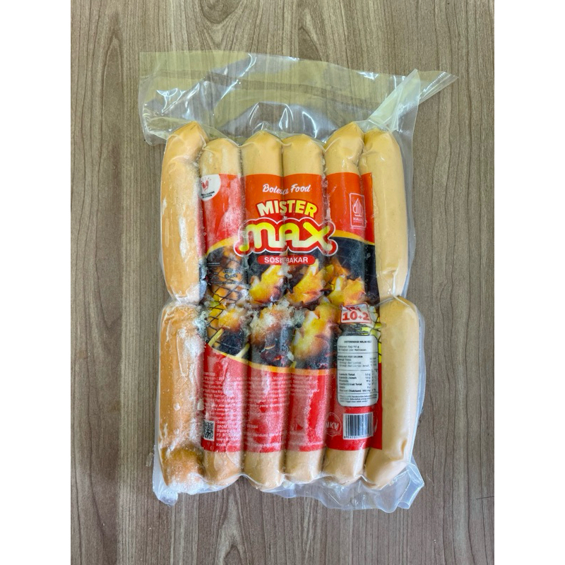 

Mister max sosis bakar isi 12 pcs