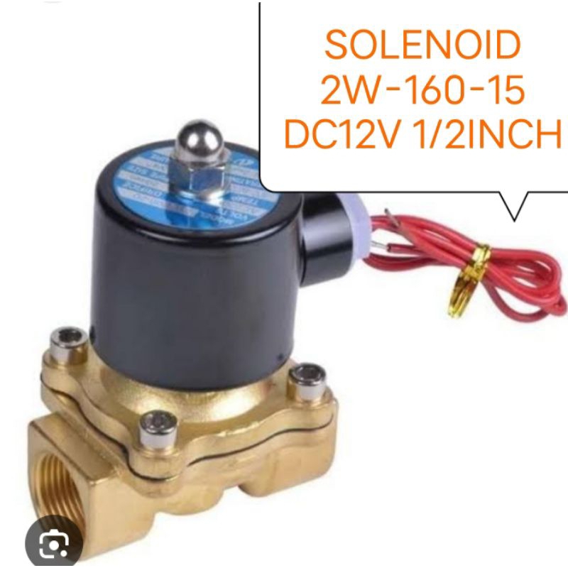 12V electrik selenoid water solenoid Valve 1/2 inch NC