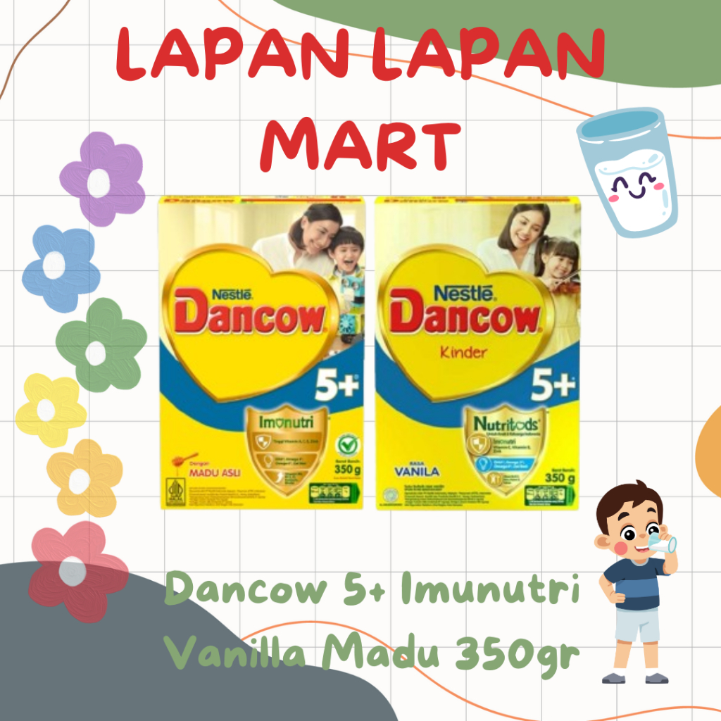 

Dancow 5+ Imunutri 350gr