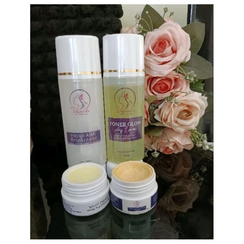 PAKET WHITE PLUS GLOWING BPOM VERINNDA