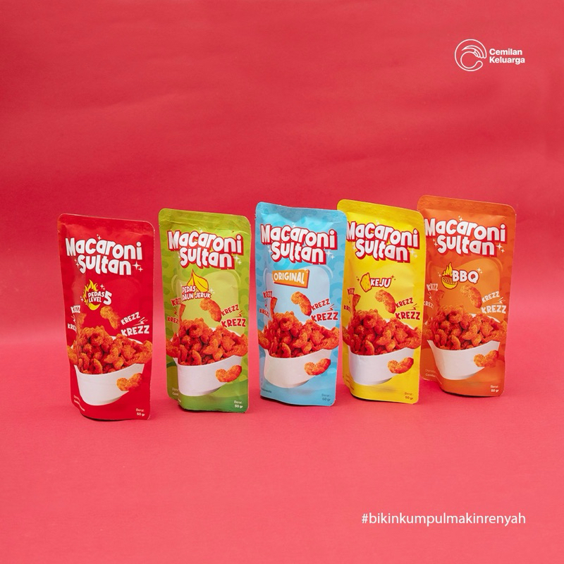 

MACARONI SULTANNN !!! - Snack Viral dari Cekelin yang rasanya enak dan sudah [ HALAL ]