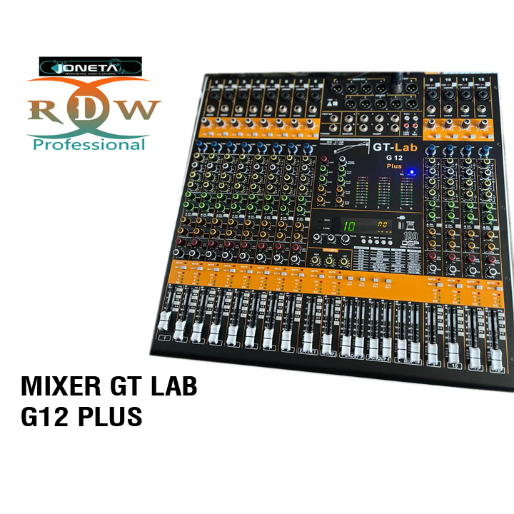 Mixer Analog GT Lab G12 PLUS TERBARU 12 Chanel Original RDW
