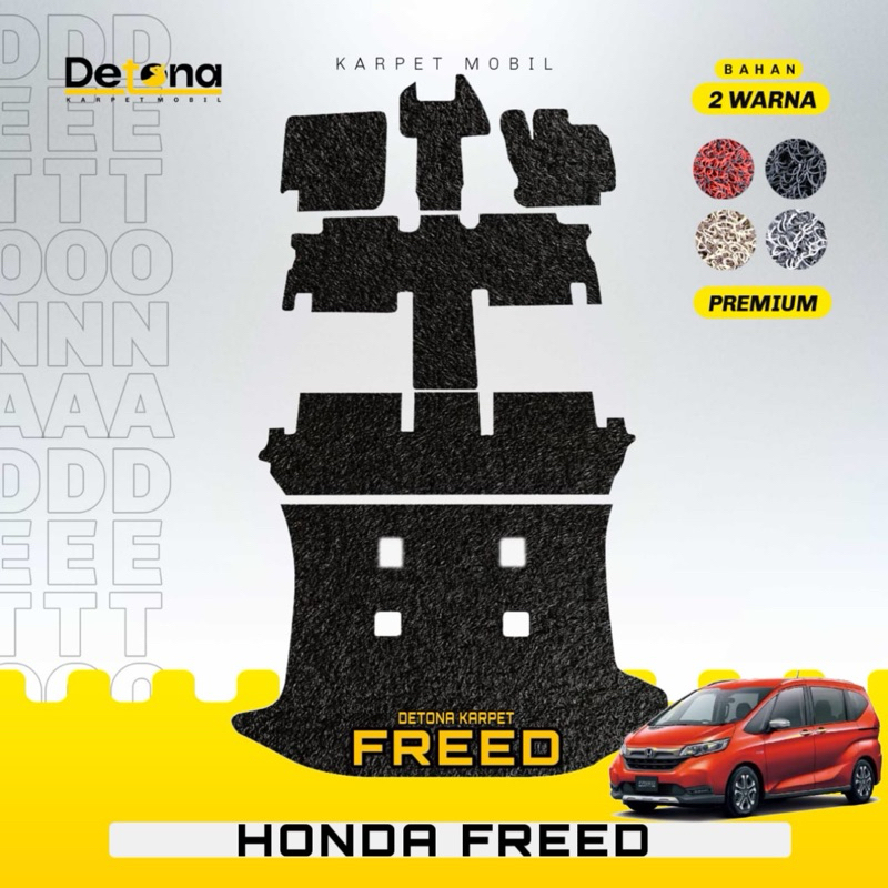 Karpet Mobil Mie PREMIUM HONDA FREED / Karpet Mie Mobil PREMIUM HONDA FREED