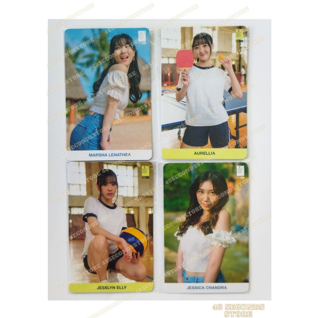 PHOTOCARD PC OFFICIAL/OFC/ORI JKT48 SUMMER TOUR 2023 FREYA, MARSHA, JESSI, INDAH, LIA, LYN, CALLIE, 