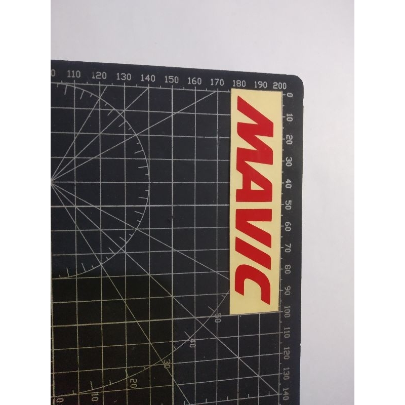 

cutting stiker mavic