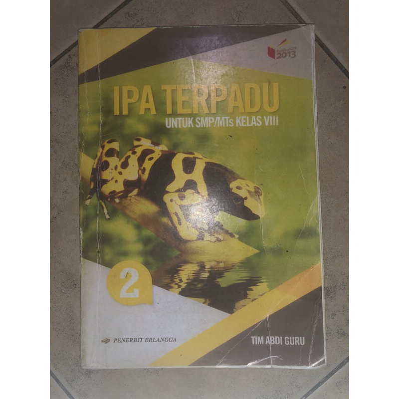 

Preloved IPA TERPADU Untuk SMP Kelas 8