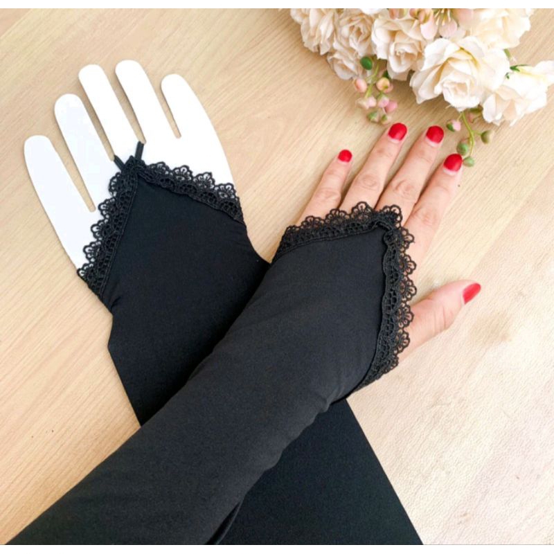 ZARELLFASHION - MANSET TANGAN RENDA / MANSET TANGAN UMROH HAJI