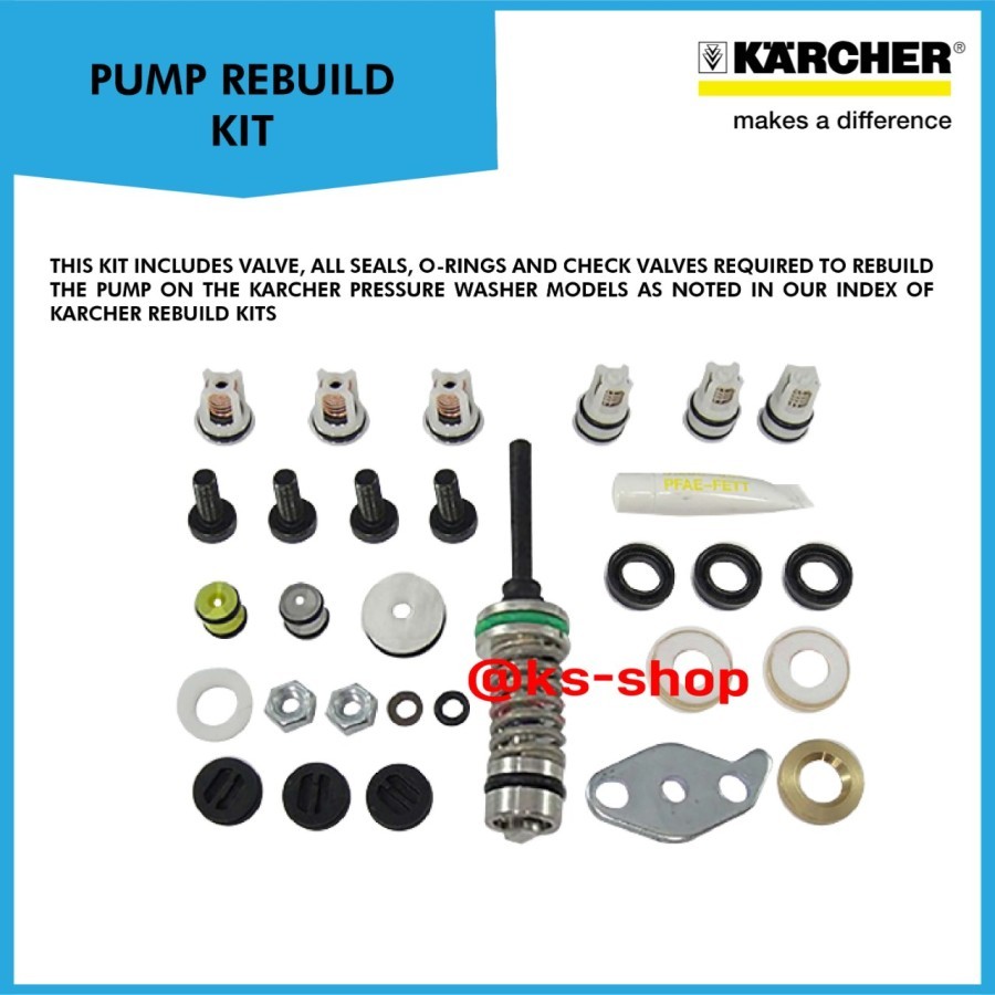 Karcher Pump Set For High Pressure Washer