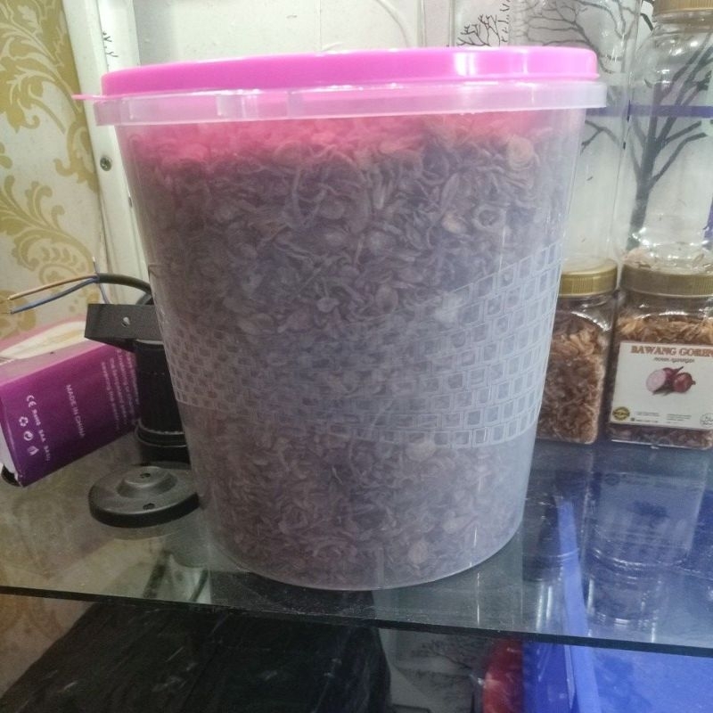 

bawang merah goreng paket usaha 1kg ngaringan