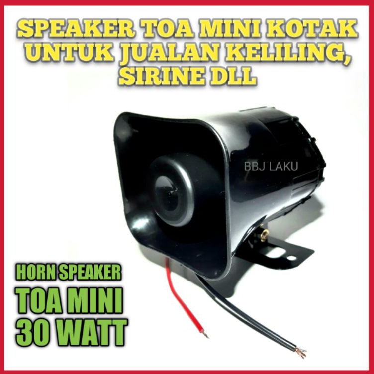 KODE T15P Speaker toa mini kotak untuk jualan keliling