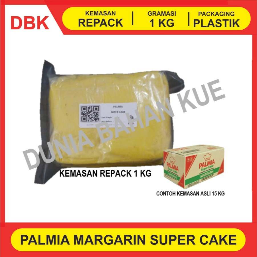 

PALMIA MARGARIN SUPER CAKE REPACK 1 KG
