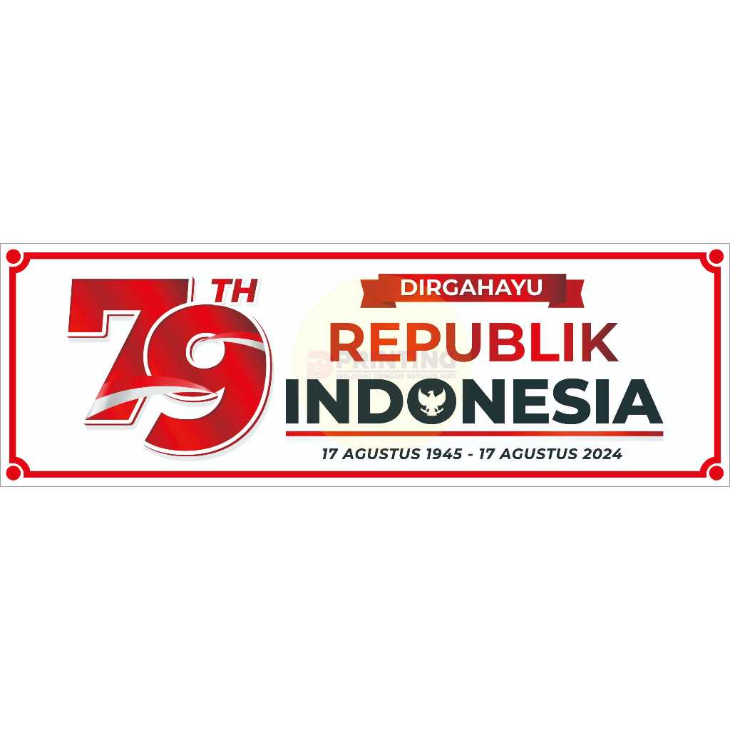 

STIKER 79TH REPUBLIK INDONESIA, STIKER AGUSTUSAN 2024