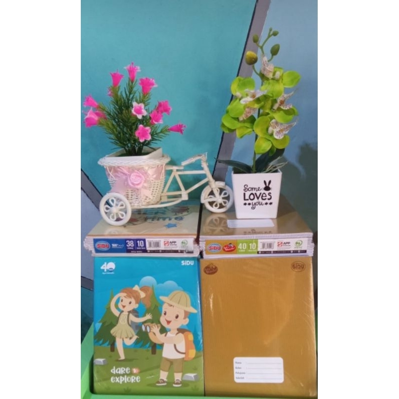 

Buku Sidu 38 L, Sidu Sampul 40 L, Bog Bos 42 L