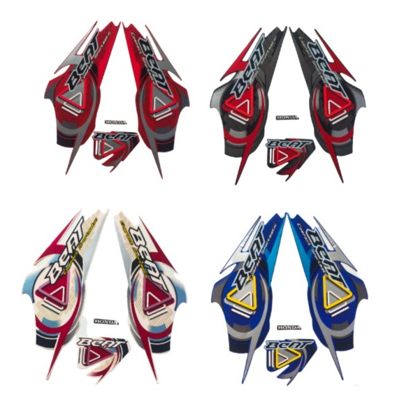 STIKER STRIPING HONDA BEAT 2009