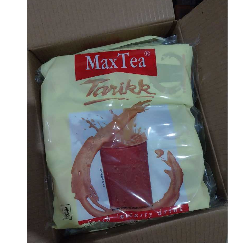

Max Tea Teh Tarik 25gr (1Karton Isi 5 Bag)