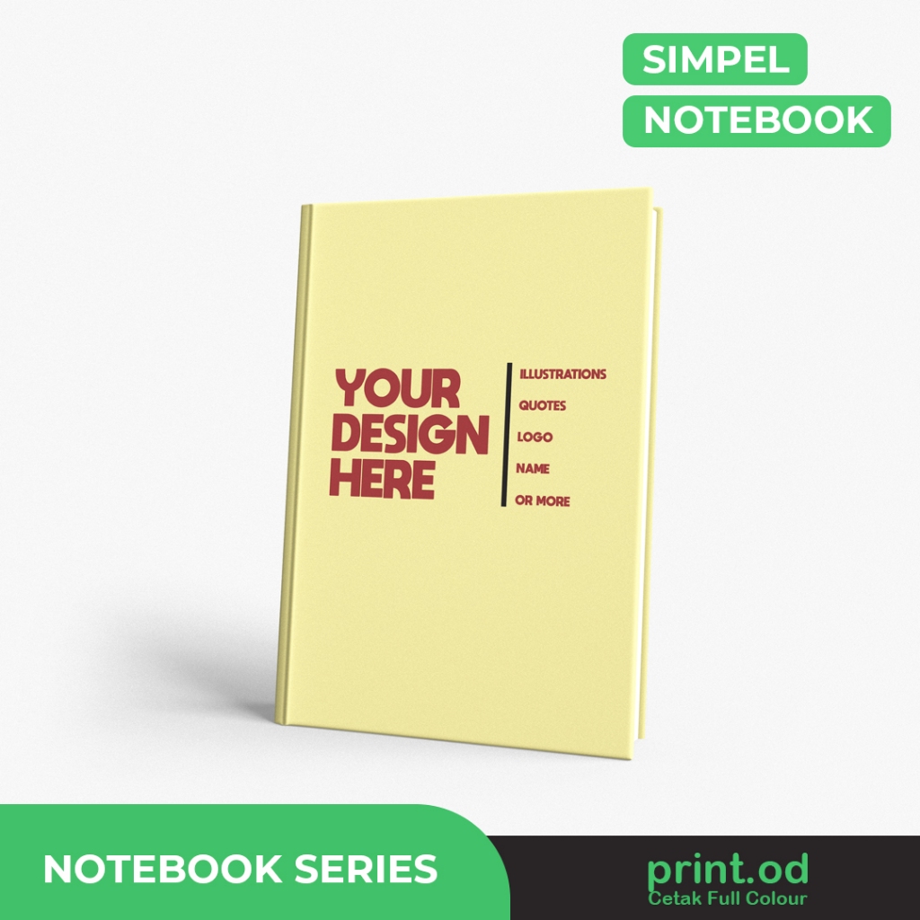 

Notebook Simpel - Desain Sesuai Permintaan Kamu