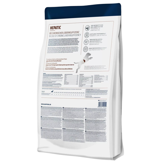 KL Happy Dog Vet Hepatic 1kg Dry Fresack