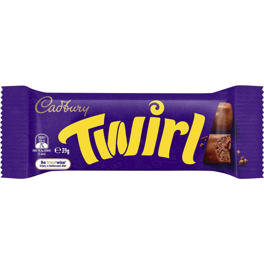 

Cadbury Twirl Chocolate Bar 39g