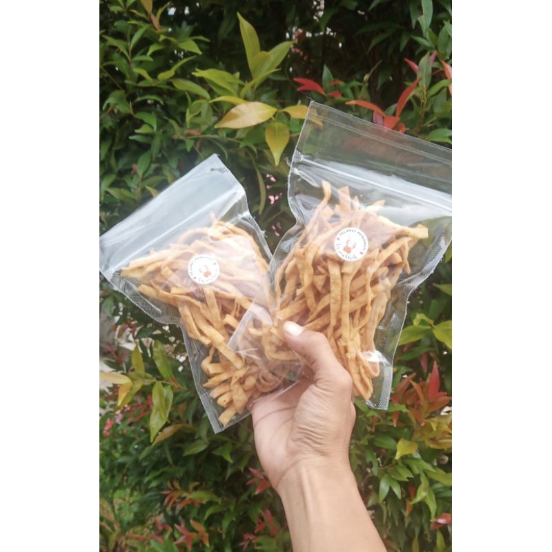 

Keripik bawang / stick bawang renyah dan gurih, kemasan hemat!