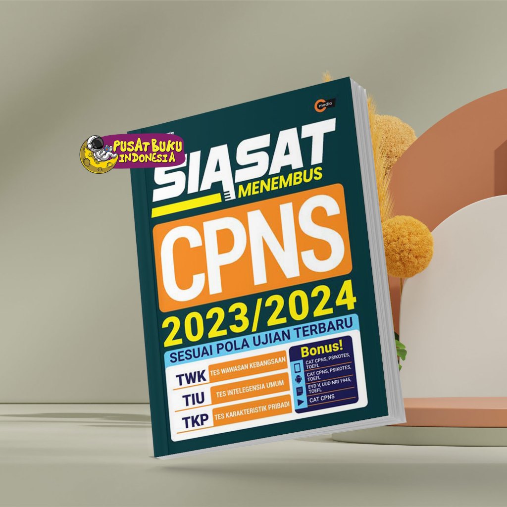Buku Belajar Soal Tes Cpns Siasat Menembus Twk Tiu Tkp 2023 2024 Terbaru Original