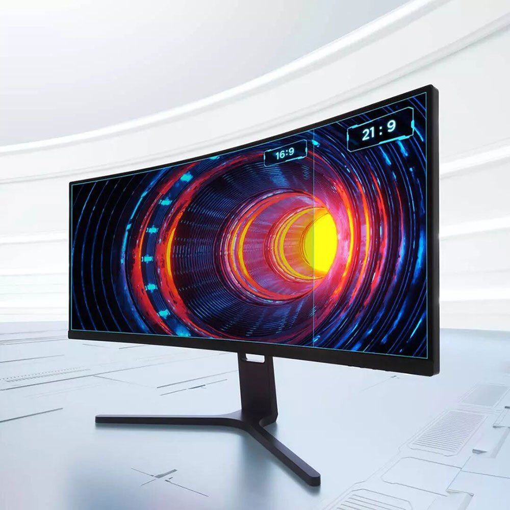 Monitor Gaming Curved Lengkung 30 Inch Ultra Wide 200Hz FreeSync WFHD Redmi RMMNT30HFCW