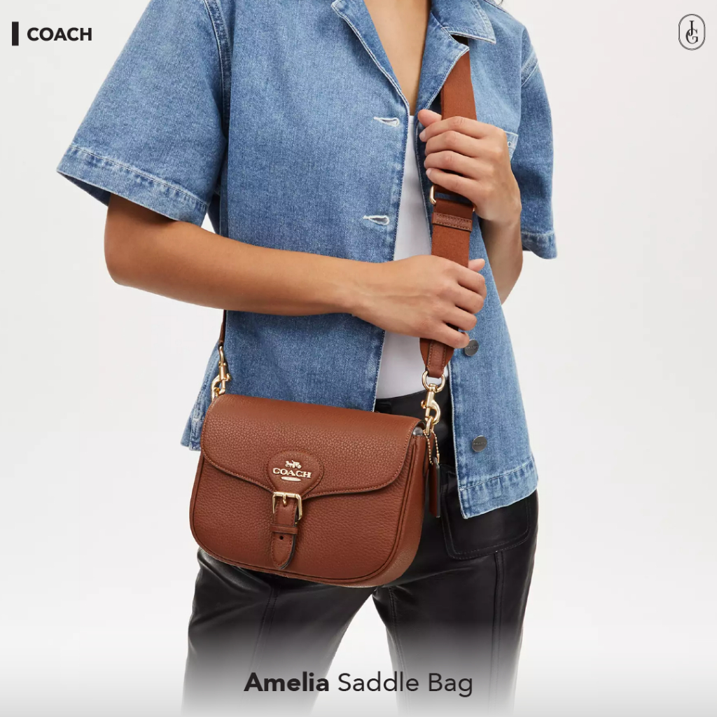 Coach Amelia Saddle Bag