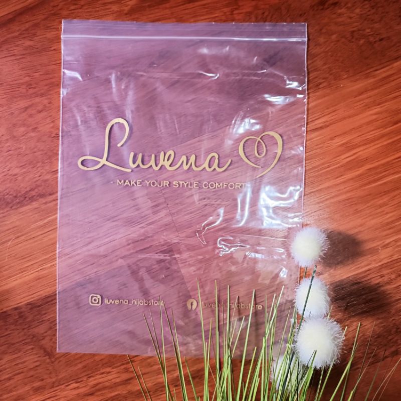 PLASTIK KLIP BENING 25X35CM DENGAN SABLON