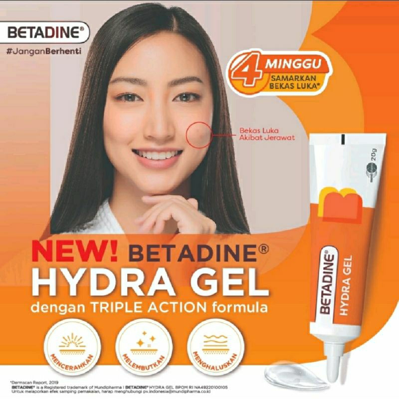 Betadine Hydra Gel 20 gr