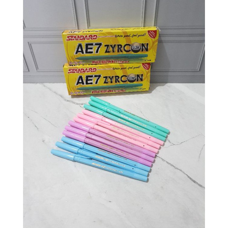 

Essential 12pc pen standart AE7 ZYRCONpulpen standart AE7 ZYRCON