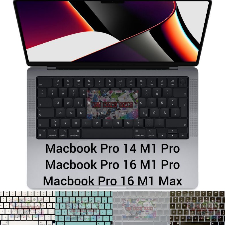 TOP keyboard Protector Macbook Pro 14 M1 Pro 16 M1 Pro 16 M1 Max
