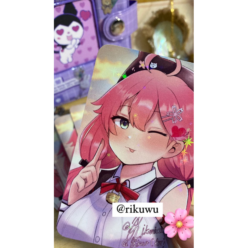 

Miko Sakura Hololive PostCard