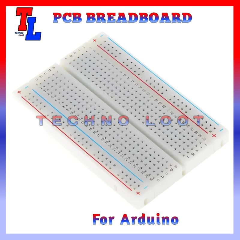 BreadBoard Project Board MB102 400 Dot Point Arduino Uno