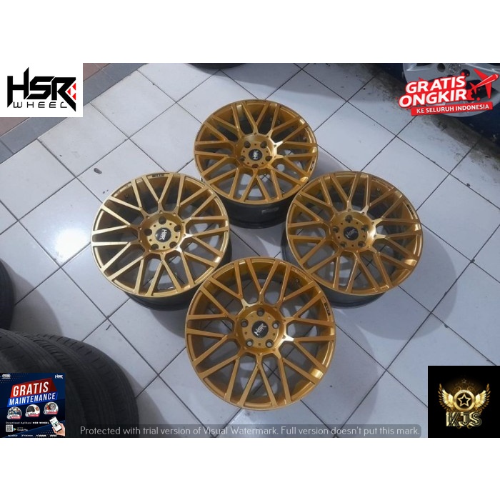 MENJUAL VELG RACING SECOND TERMURAH BERKUALITAS BUAT MOBIL INNOVA CAMRY ACCORD MAZDA CRV HRV BRV XPA